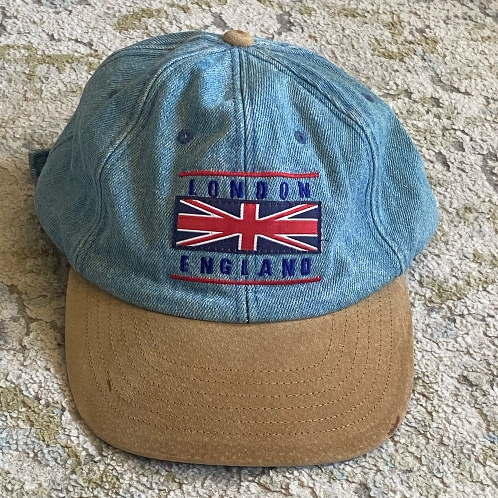 London England cap 100 percent cotton